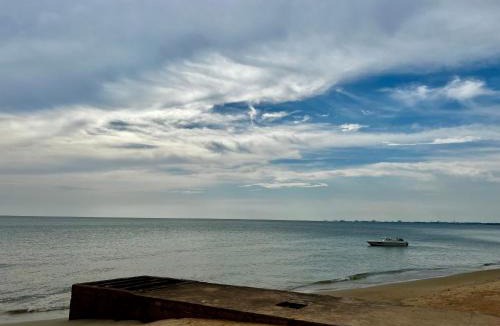 Port Dickson House | The Rina Homestay-Whole Villa with Private Pool,BBQ & Karaoke-1Min Beach-