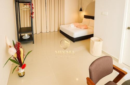 Downtown Kota Kinabalu Apartment | Panoramic Seaview KK City The Shore at Mixma Suites