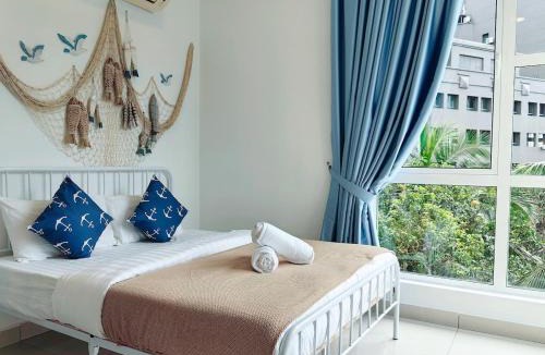 Kampung Datuk Keramat Apartment | A3A l Near KLCC TRX l Santorini l 18 Guests