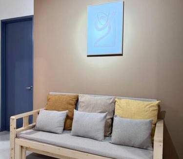 Taman Charming Apartment | The Podium-3R2B-Free 2 Parking-12 Pax