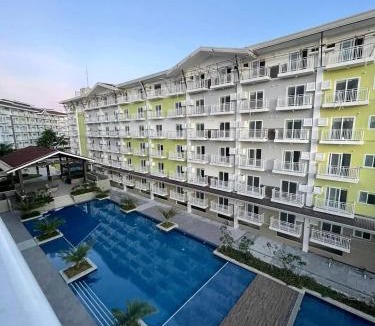 Mactan Export Processing Zone Apartment | Amani Grand Resort Residences Nearest to Airport with FREE POOL & GYM ACCESS