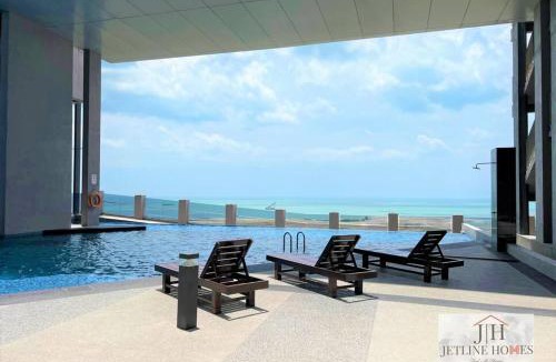 Taman Melaka Raya Apartment | Imperio Studio 2pax/bathub/tvbox/attari-game/City