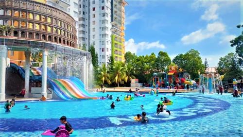 Malacca City Apartment | Melaka Town Area Top 1 Family Lovers Water Themepark Suites By GGM