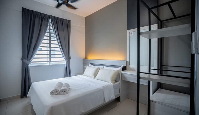 A Modern condo in Ipoh Old Town - 3 mins drive away from Concubine Lane in Ipoh