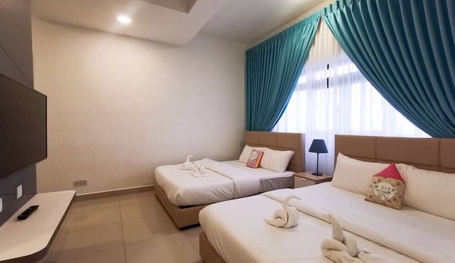 Legoland Penthouse (13pax) WIFI @JB City homestay in JOHORE