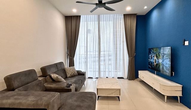 The Podium 3bdr 2bth 6-8 Pax Apartment Homestay Near City in Kuching