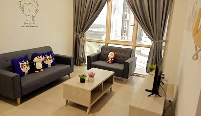 Legoland-5min walk @ Afiniti Residency Stay with Kids family friendly 1-8Pax in Iskandar Puteri