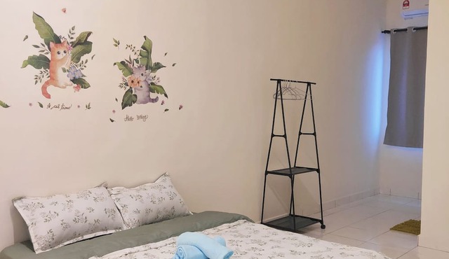 ForgetMeNot Pangkor Homestay 70 小蓝花民宿 4-bedroom villa with WiFi, AC in Pangkor