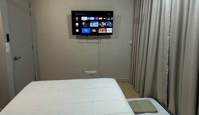 1-bedroom apartment in marvelous Kuala Lumpur with free WiFi + Netflix in Wilayah Persekutuan