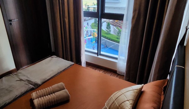 K Avenue with PS5, Pool View, Kids Playground and Private Balcony in Donggongon