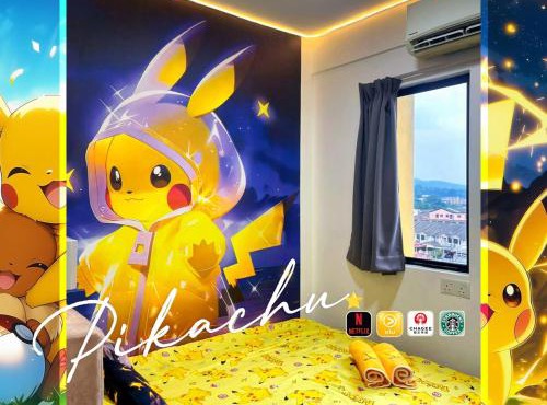 Pikachu 皮卡丘 Studio Walking Distance get Everything
