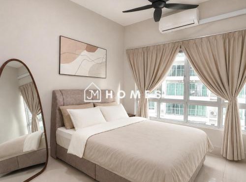 2BR Razak City KL LRT Access Free Parking #A4 in Kuala Lumpur