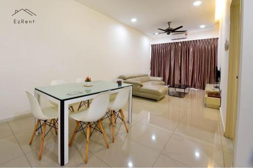 Comfy Family 3BR Condo in Taiping with Pool & Free WiFi Netflix