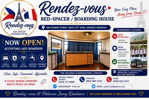 RENDEZ VOUS Bed-spacer & Boarding House in Bais