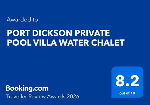 PORT DICKSON PRIVATE POOL VILLA WATER CHALET