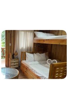 WOODEN CHALET ROOMS near SUMAGUING CAVE in Sagada