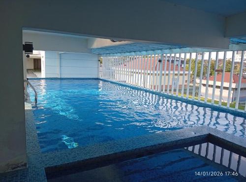 Seberang Jaya Family Pool Homestay Near Hospital 3 Bedroom Aircond 2 Bathroom & Family Room Aircond in Perai