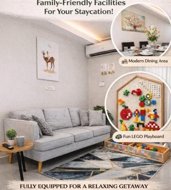 K Home - Cozy 2-Storey Home -5R3B -16 Pax - CityKK - ImagoMall