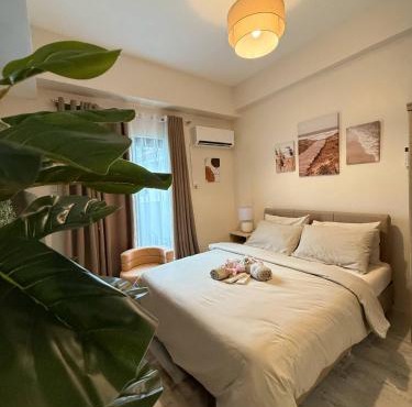 Cozy 1BR in Zef, Near Anjo World Wifi, Pool, Gym